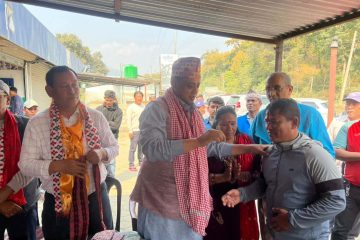 आजपा उम्मेदवार सूर्य राई कांग्रेस प्रवेश