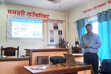 जनप्रिय मावि हटियामा नमूना निर्वाचन सम्पन्न