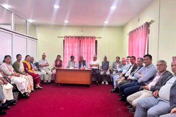 एमालेमा बागमतीमा सहमति, थपलिया दलको नेतामै कायम