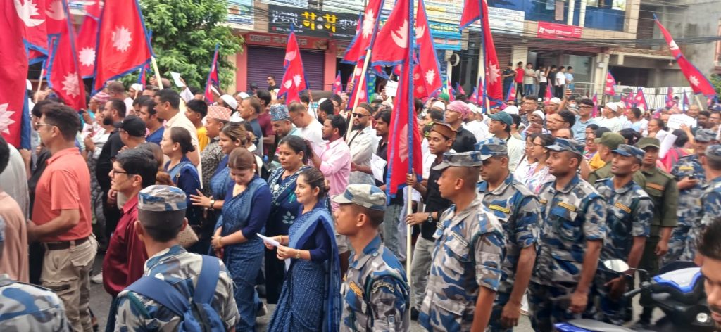 हेटौंडामा सर्वधर्म सद्भाव र्‍याली सम्पन्न